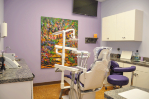 gentle dental center treatment area