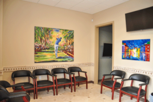 gentle dental center waiting area